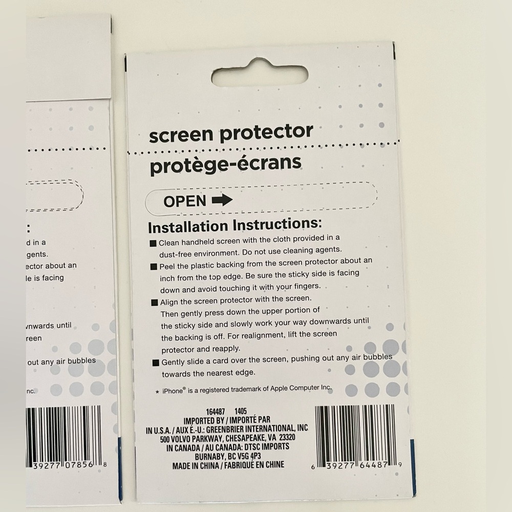 Clear Screen Protector Pack for iPhone 5 / 5S / 5C - Pack of 4 - Picture 6 of 7